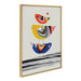Framed Canvas Sylvie Bright Gold 23x33 1