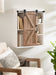 Cabinet White Rustic Brown 22x28 7