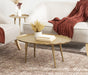Coffee Table Gold 34x20x15 6