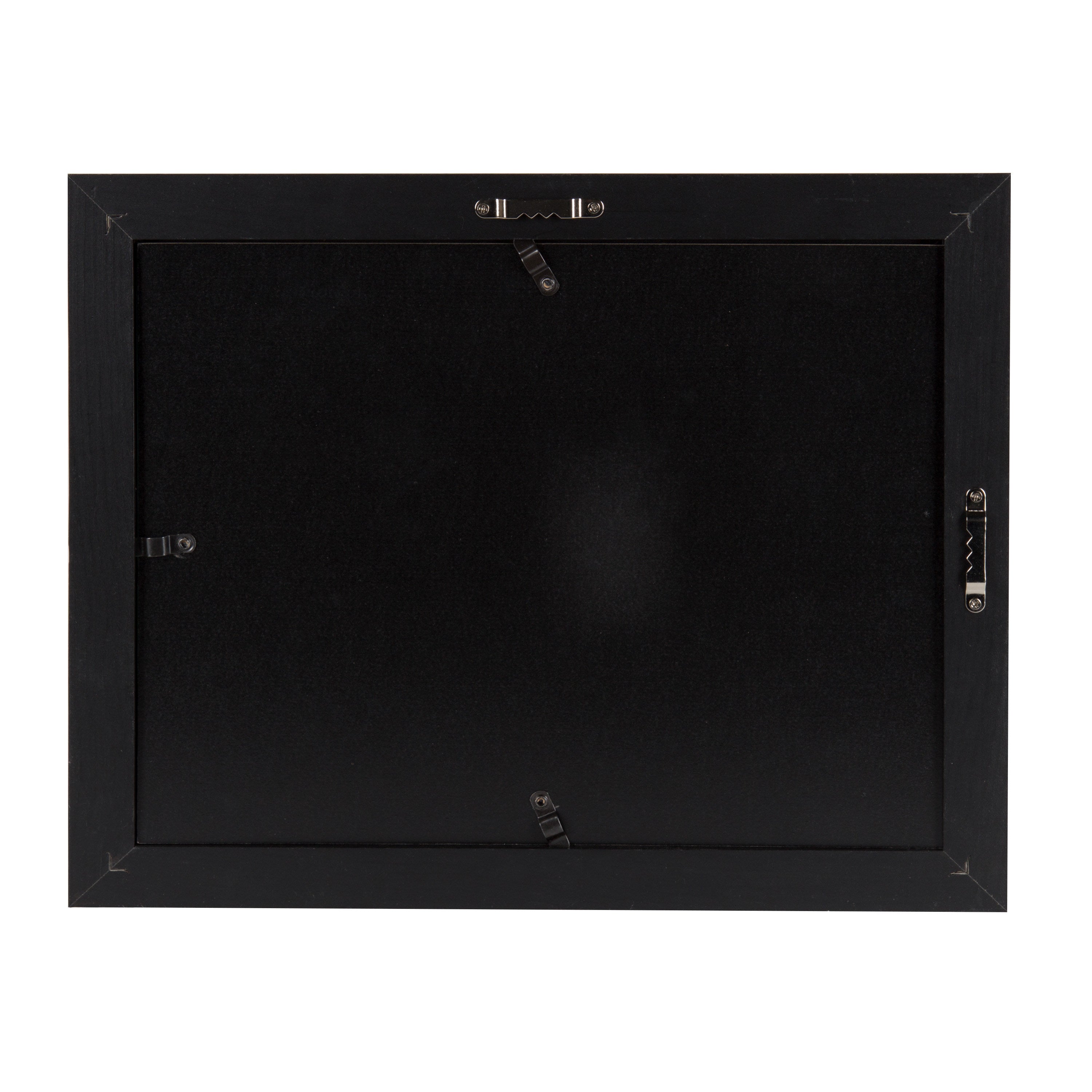 Document Frame Distressed Black 8.5x11 5