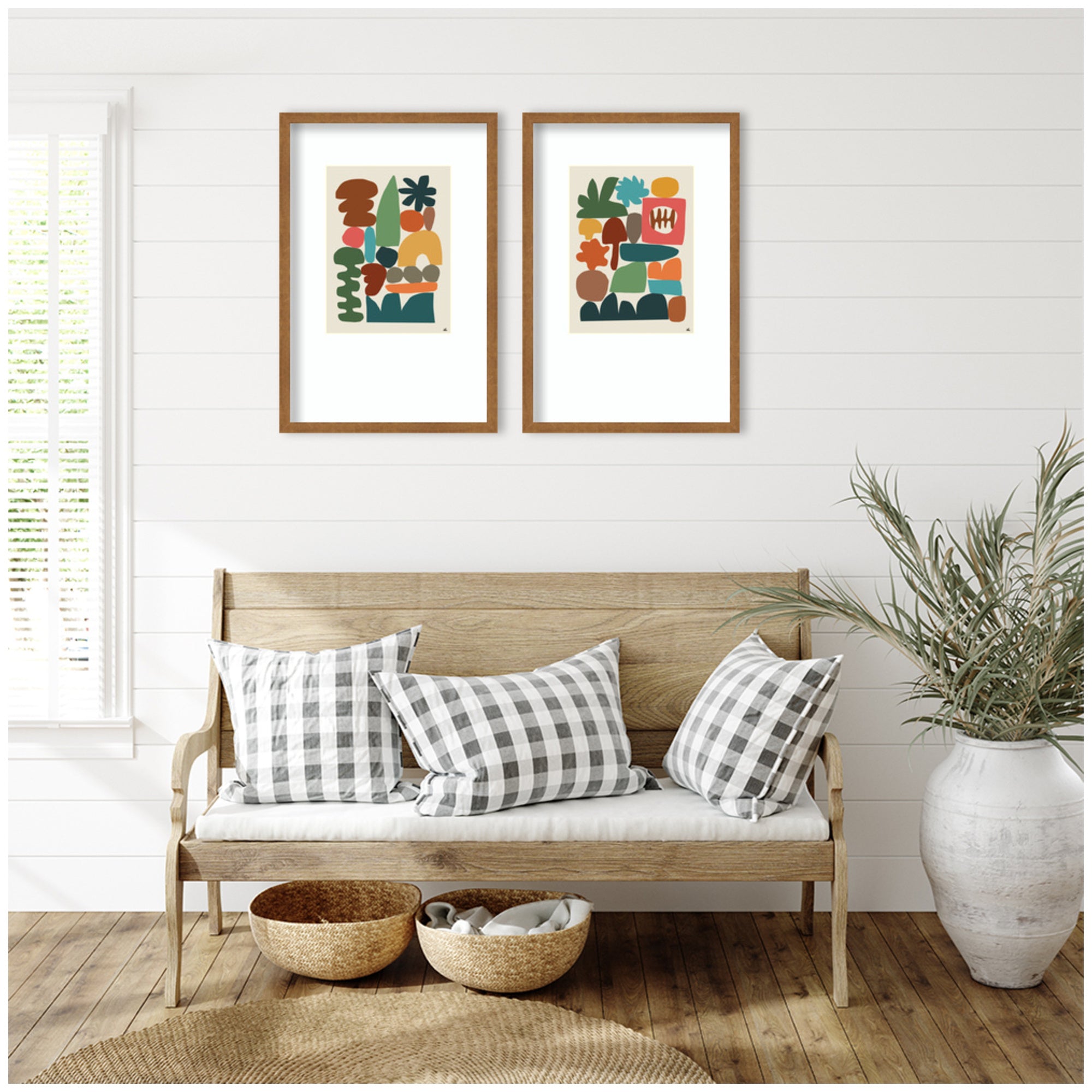 Night Chords 2 Piece Framed Wall Art Print Set by Kelly Knaga