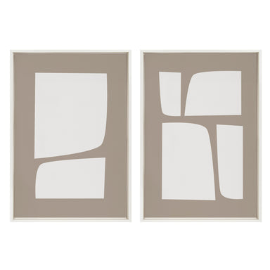 Art Set 2 Piece Set 23x33 Sylvie White 2