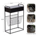 Side Table Black 19x9x26 2