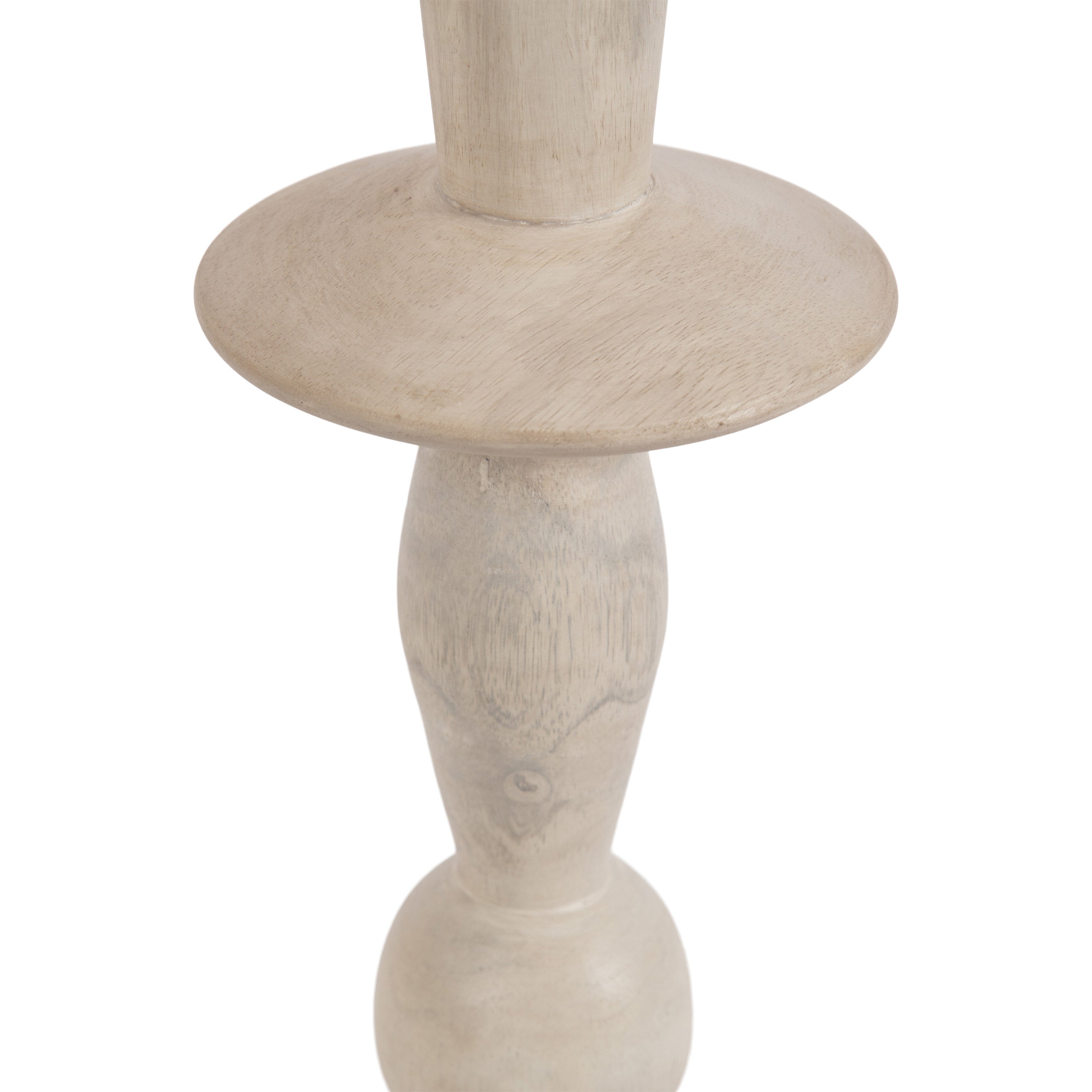 Drink Table White Natural 9x9x22 4