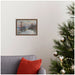 Framed Canvas Sylvie Walnut 13x10 5