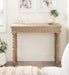 Console Table Natural Beige 36x14x30 8