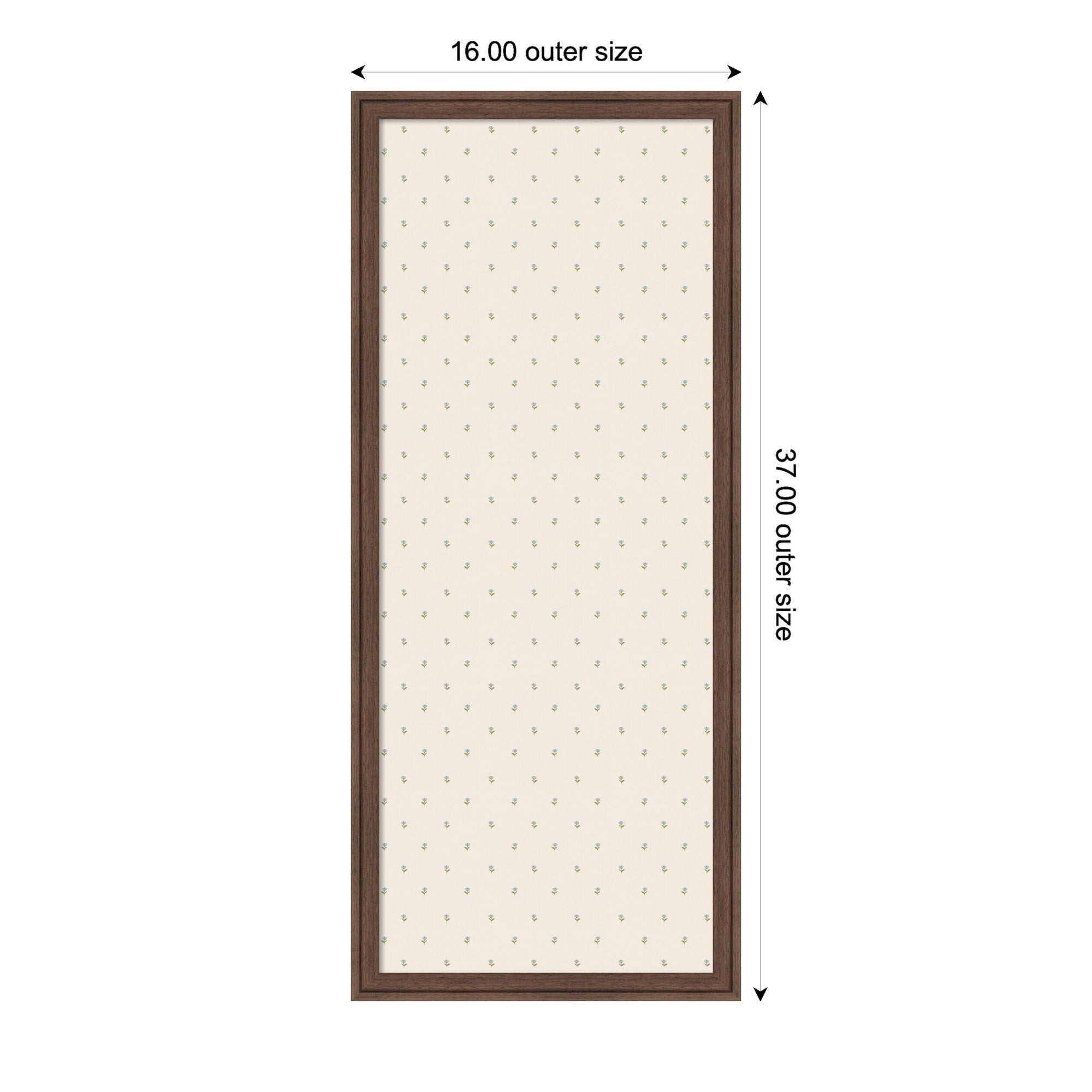 Magnetic Canvas 14x38 Florence Medium Brown 2