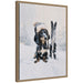 Framed Canvas Sylvie Dark Gold 18x24 1
