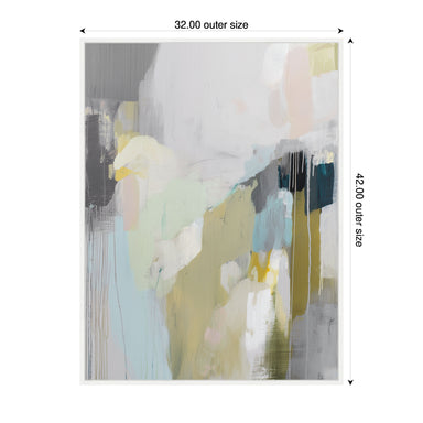 Framed Canvas 32x42 Sylvie White 2