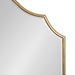 Arch Mirror Gold 24x36 3