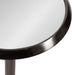 Drink Table Mirror Pewter 10x10x23 3