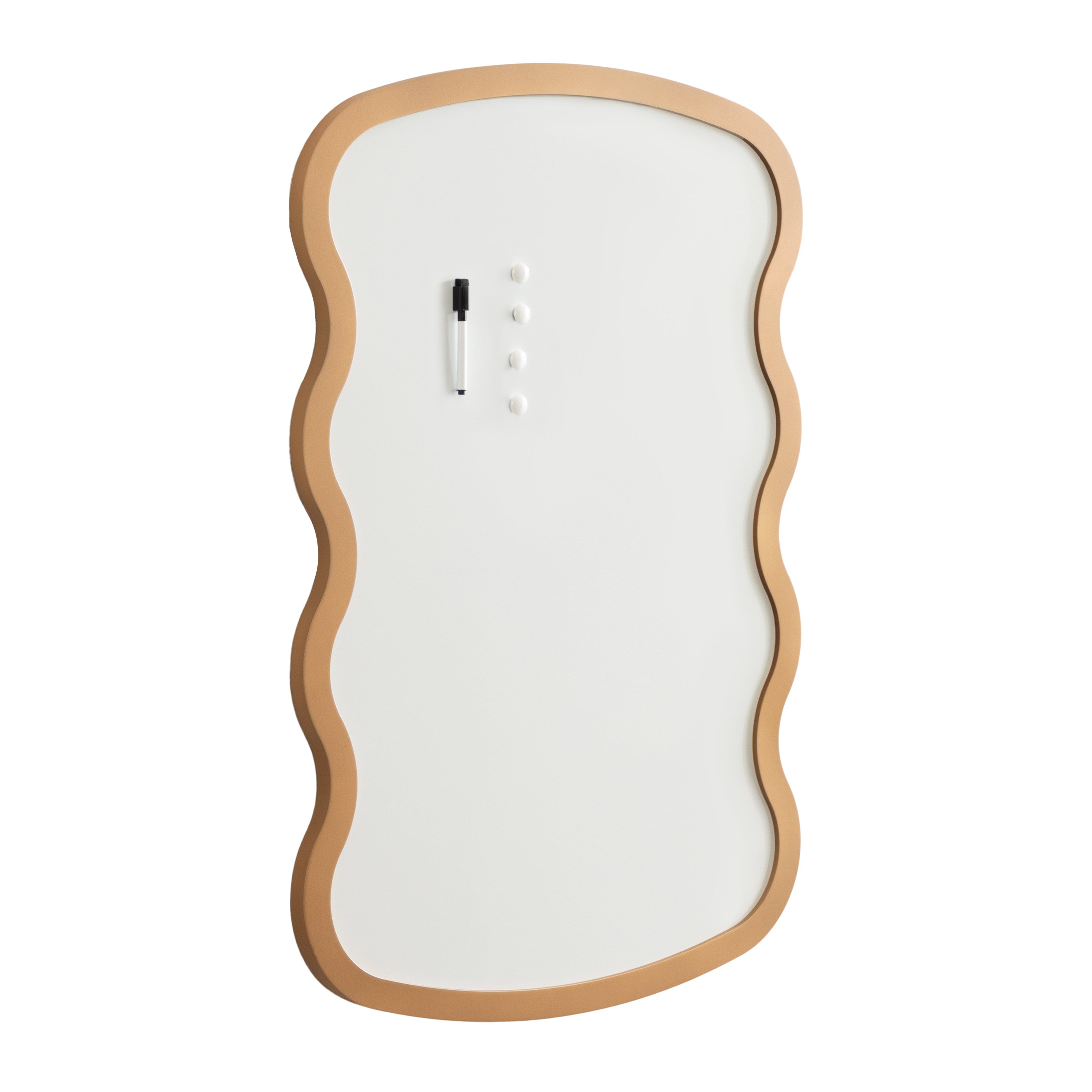 Holbrook Wavy Magnetic Dry Erase Board