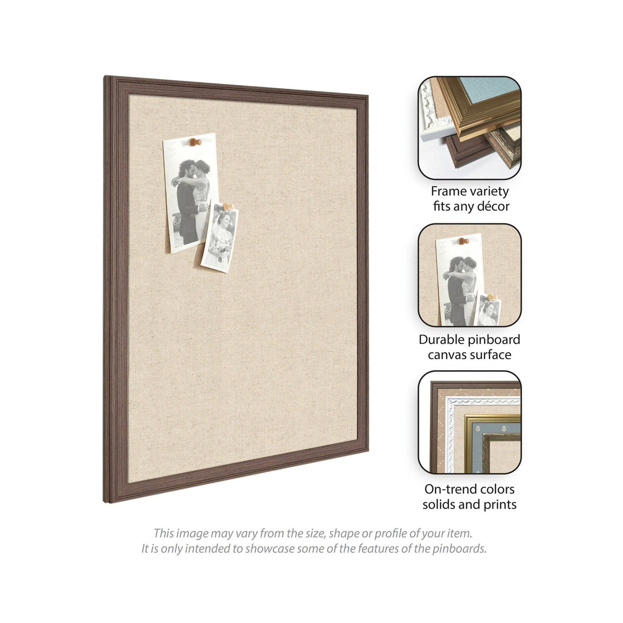 Pinboard 18x42 Lila Silver 5