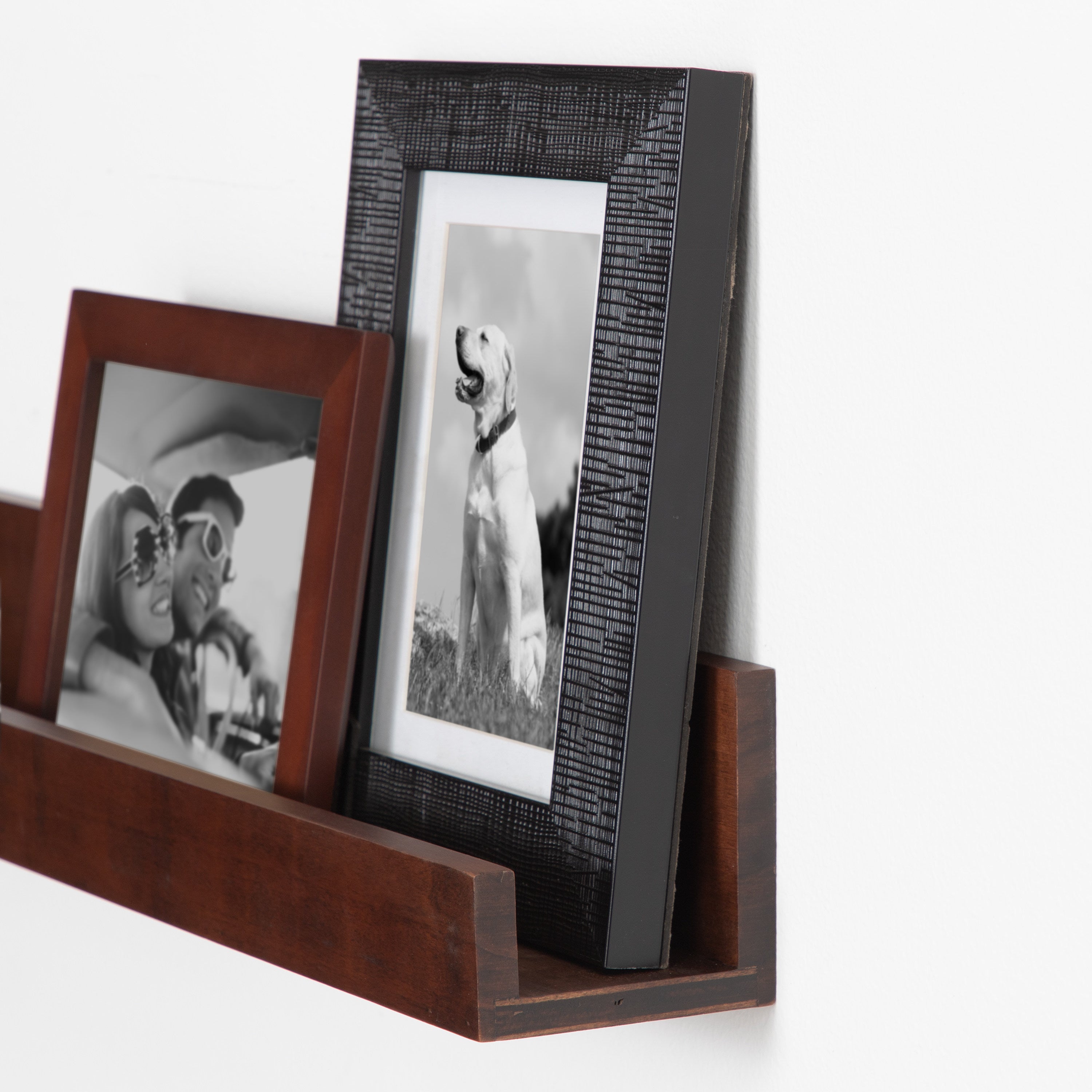 Levie Wooden Picture Ledge Wall Shelf