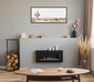 Framed Canvas Sylvie Dark Gray 18x40 5