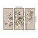 Framed Canvas Sylvie Walnut 3 Piece Set 18x40 2