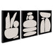 Art Set 3 Piece Set 18x24 Sylvie Black 1