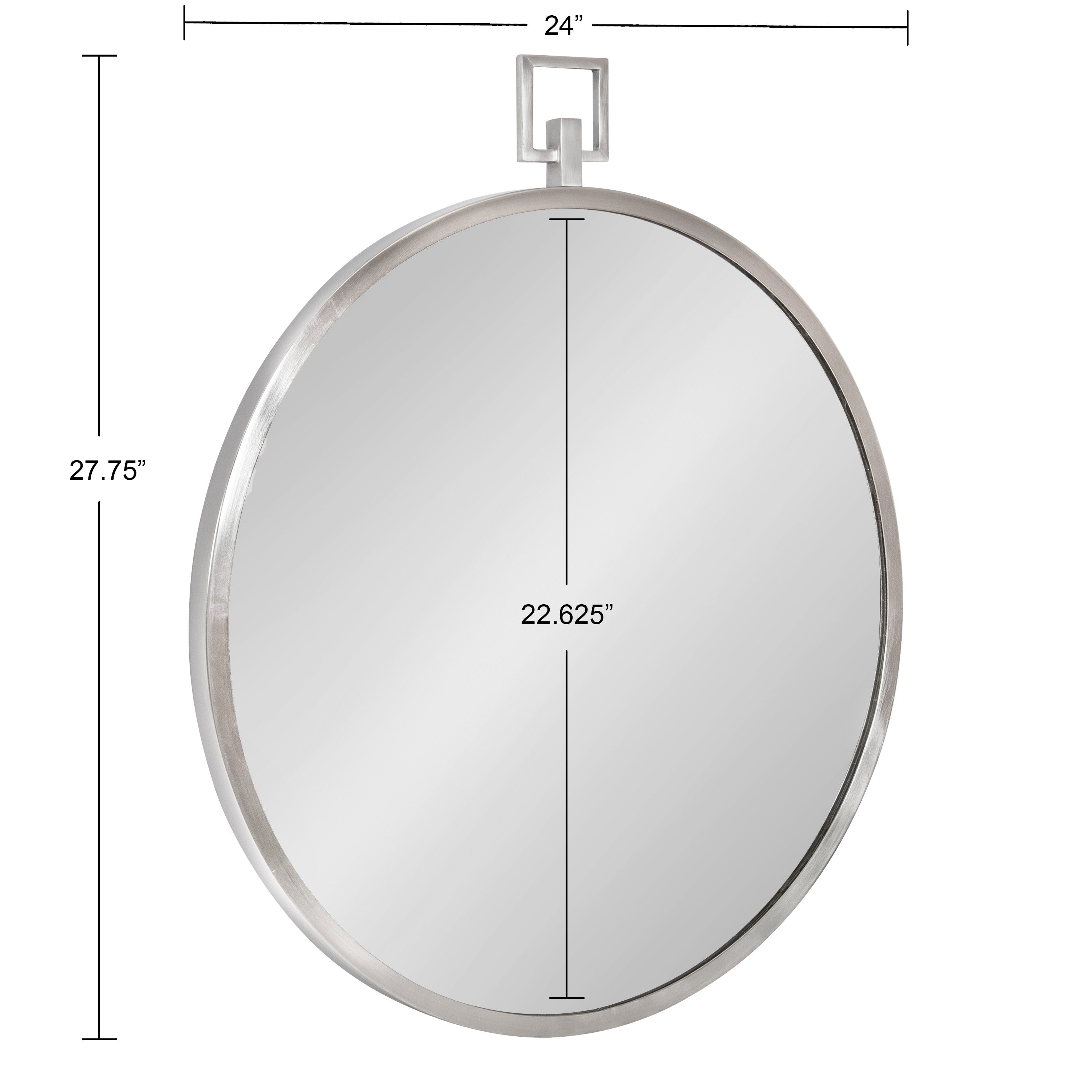 Tabb Round Framed Mirror