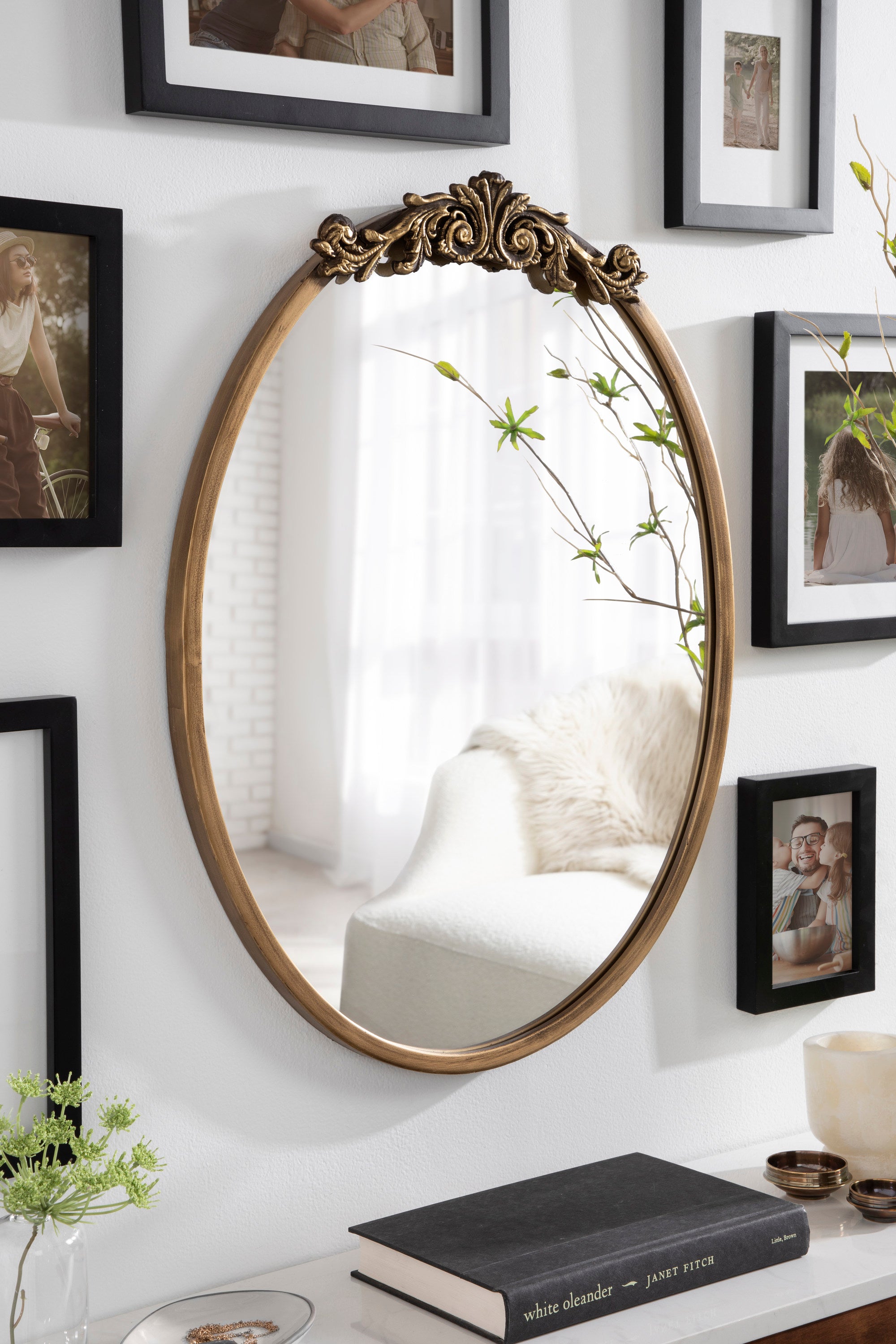 Oval Gold 18x24 6