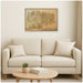 Framed Canvas 33x23 Sylvie Dark Gold 5