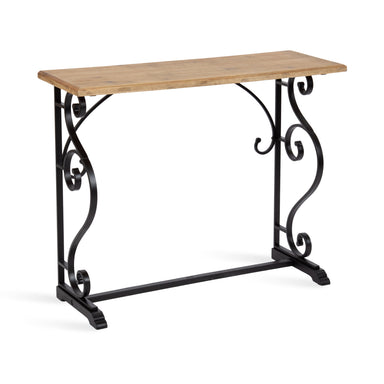 Console Table Black 13x36x30 1