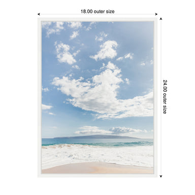 Framed Canvas Sylvie White 18x24 2