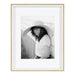 Wall Frame 11x14 matted to 8x10 White Natural 3