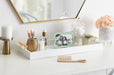 Single Tray White 10x24 4