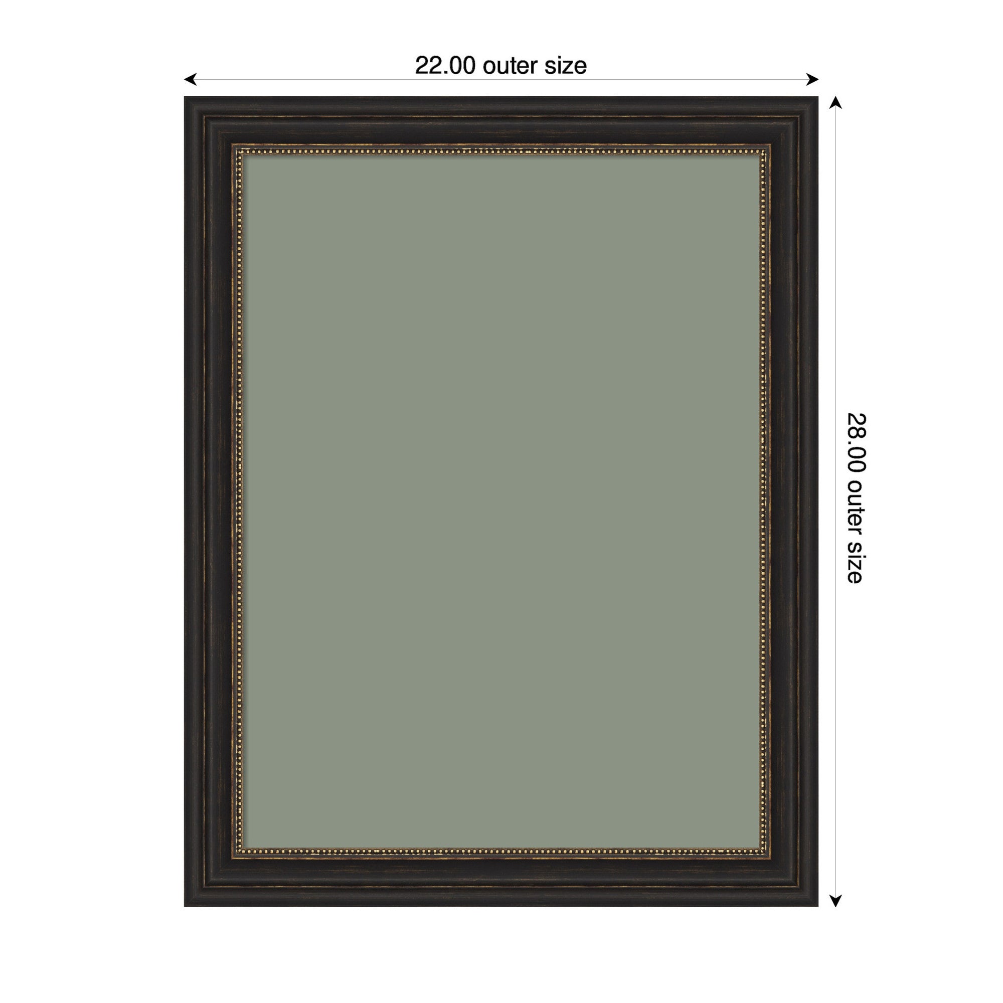 Pinboard Accent Bronze Narrow 22x28 2
