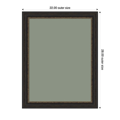 Pinboard Accent Bronze Narrow 22x28 2