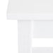 Side Table White 18x12x24 4
