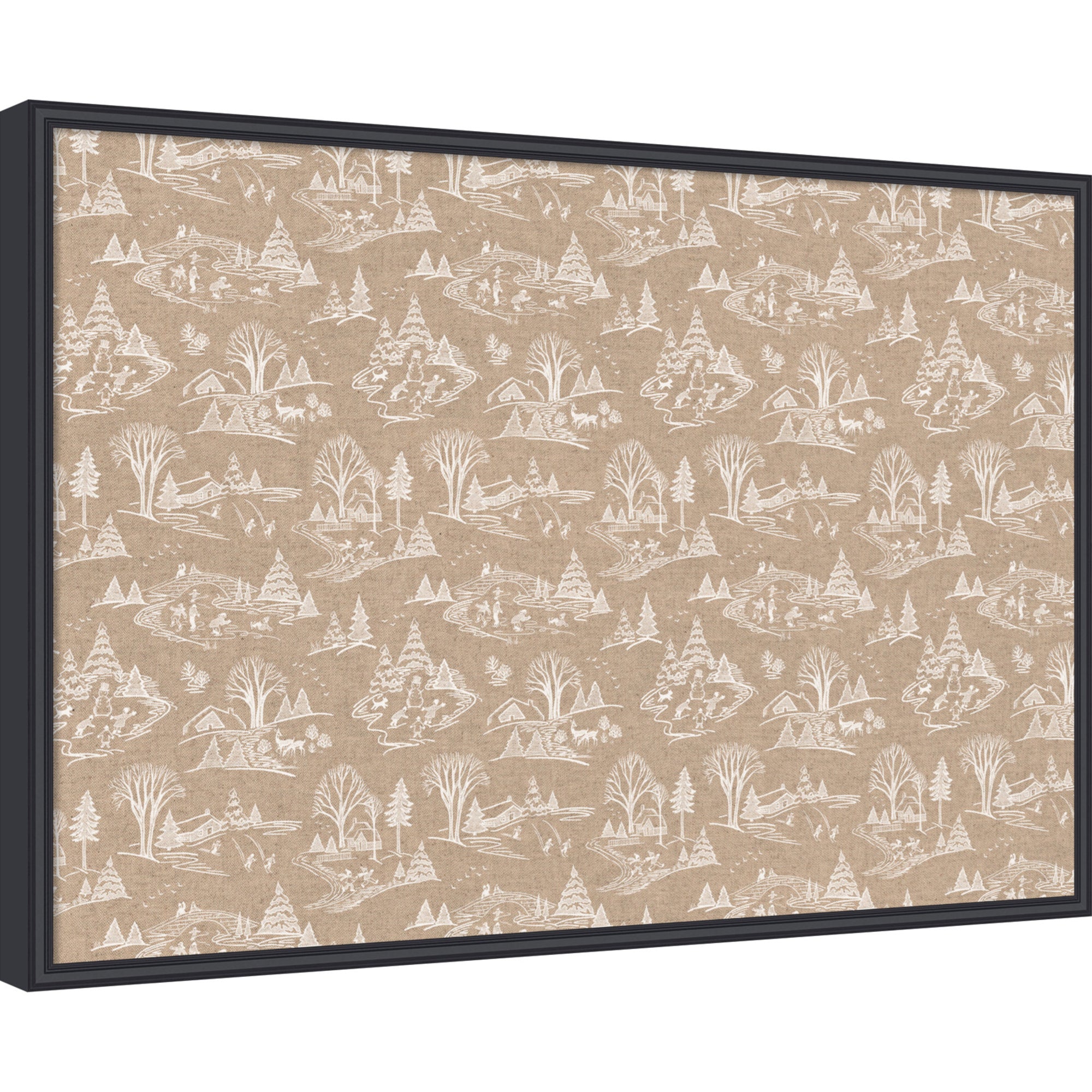 Magnetic Canvas Edith Black 37x25 1