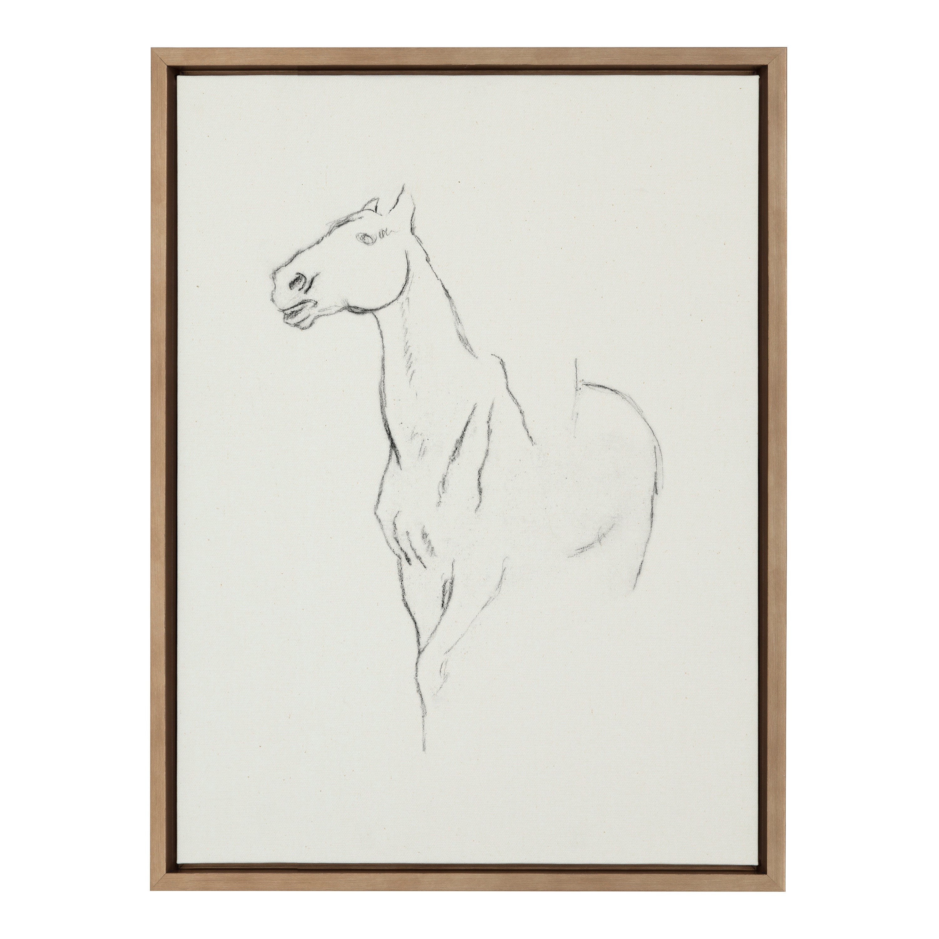 Framed Canvas 18x24 Sylvie Dark Gold 2