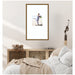 Wall Frame Belvedere Bronze 16x26 matted to 8x10 5