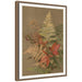Framed Canvas 18x24 Sylvie Beaded Dark Gold 1