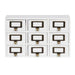Drawers White 9 Drawers 2