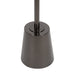 Side Table White Pewter 14x14x24 4