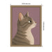 Framed Canvas 10x13 Sylvie Dark Gold 2