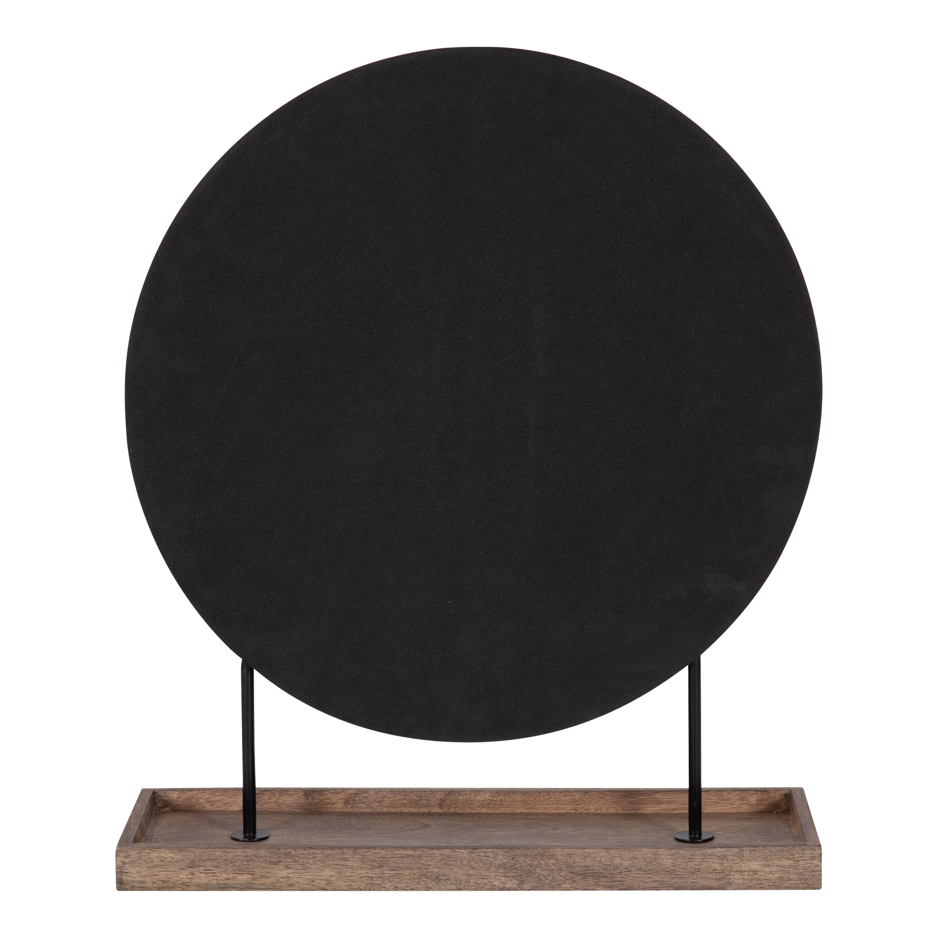 Tabletop Mirror Brown Black 18x22 4