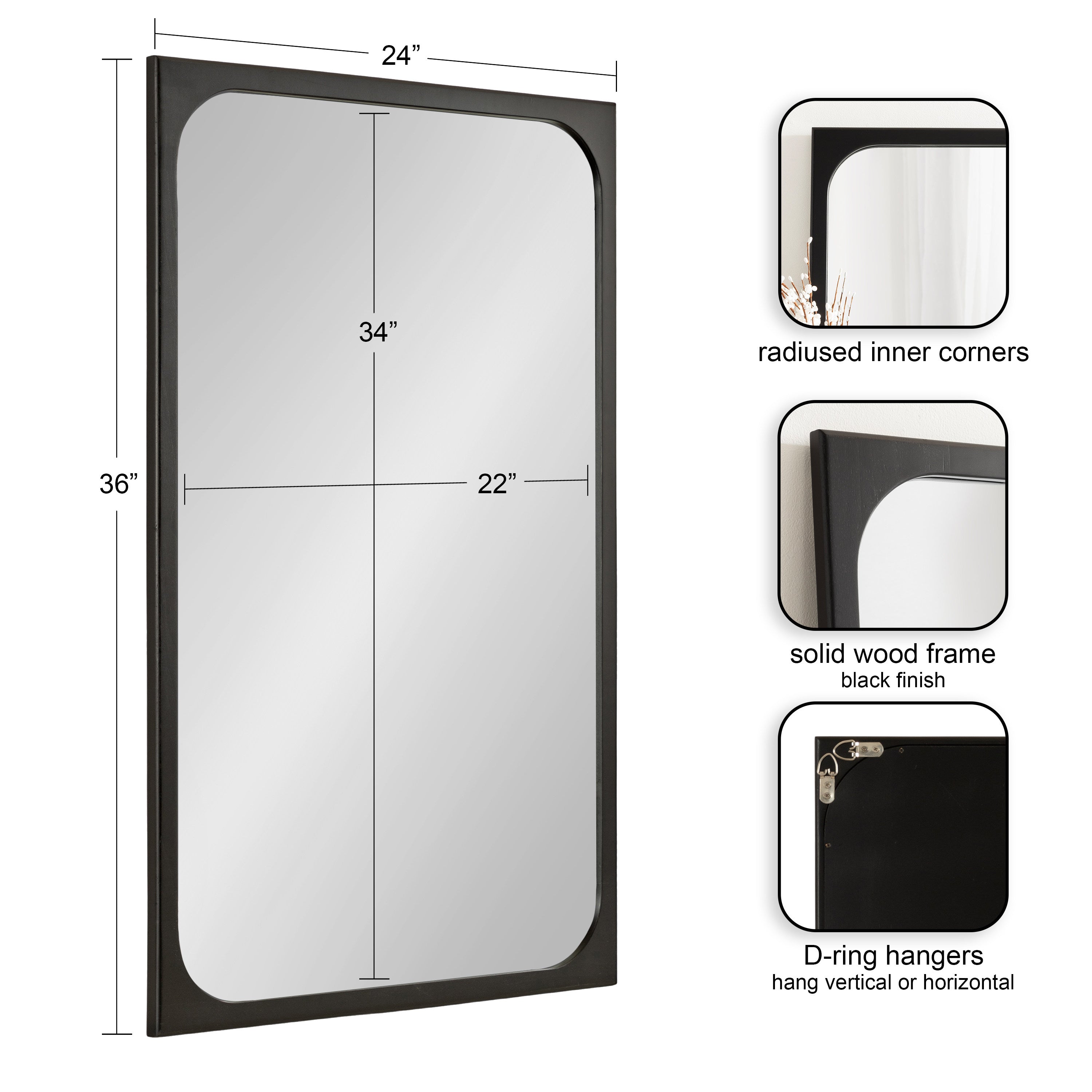 Kenai Framed Wall Mirror