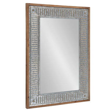 Rectangle Mirror 20x30 Rustic Brown 1