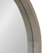 Round Mirror Gray 30" Diameter 3