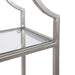 Accent Shelf Silver 20x6x32 3
