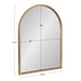 Arch Mirror Gold 24x32 5