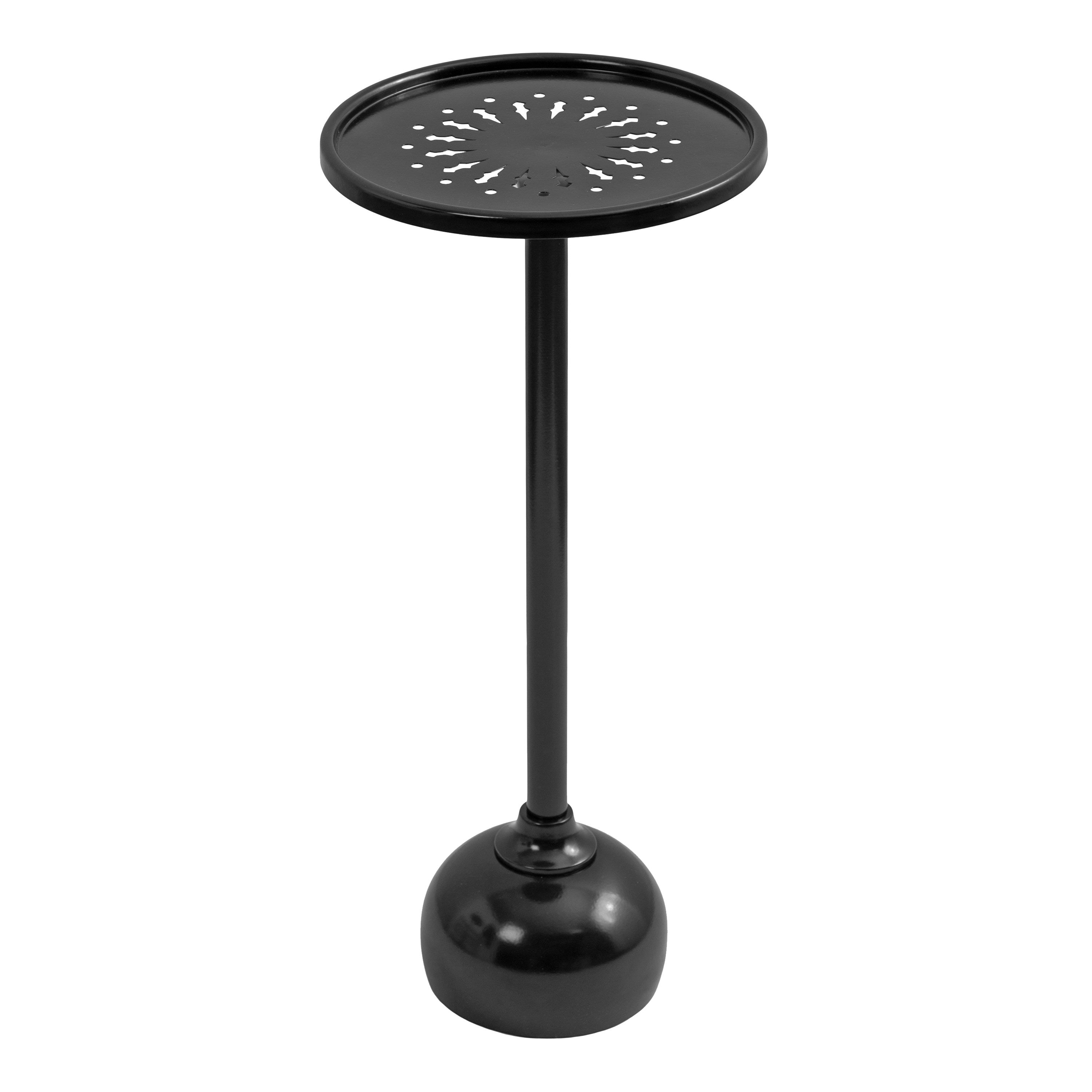 Drink Table Black 10x10x23 1