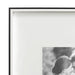 Wall Frame 16x20 matted to 8x10 Black White 3