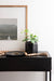 Decorative Accessory Set Black Natural Beige 3 Piece 8