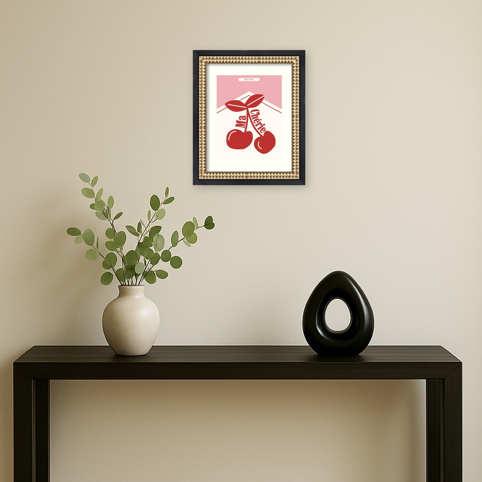 Framed Art 10x12 Castellan Black 7