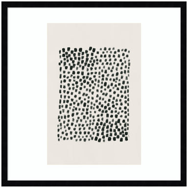Framed Art Svelte Noir Black 25x25 1