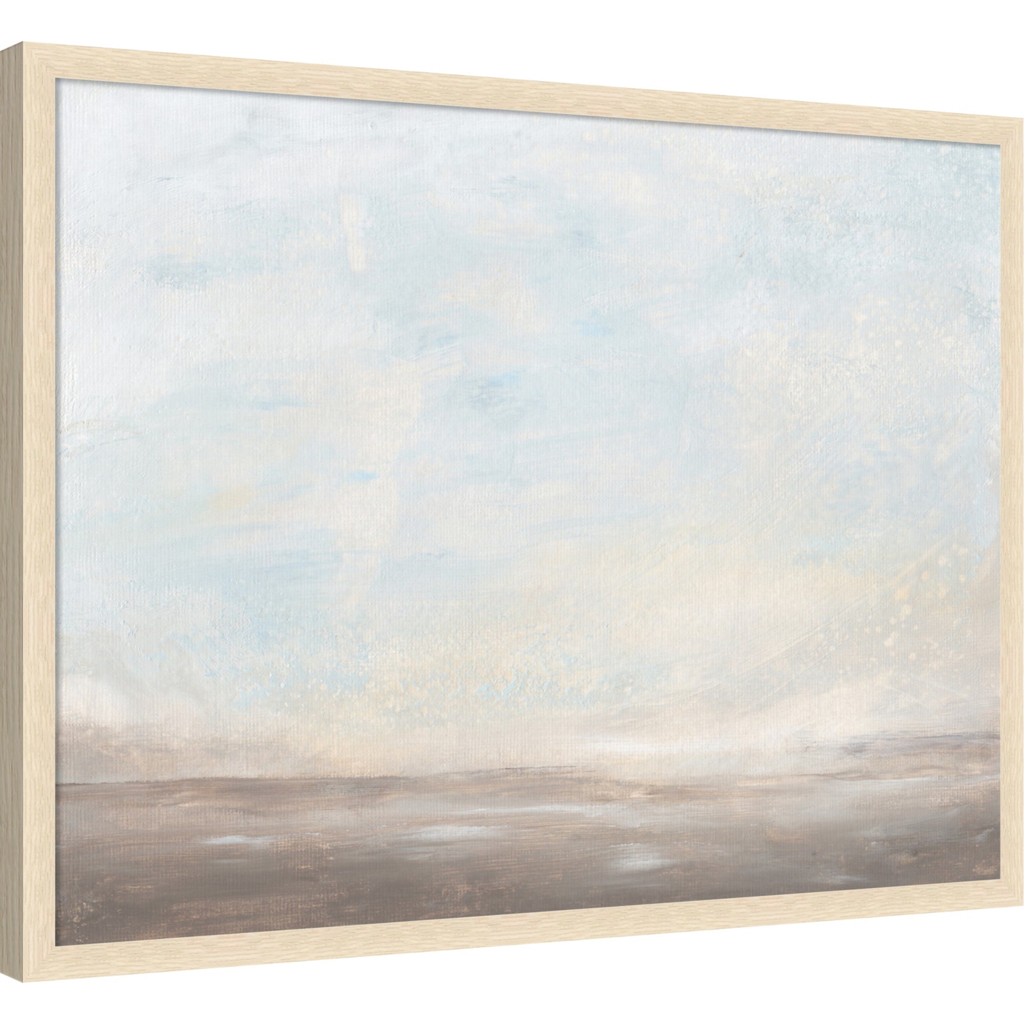 Mounted Canvas 38x29 Woodgrain Stripe Blonde 5